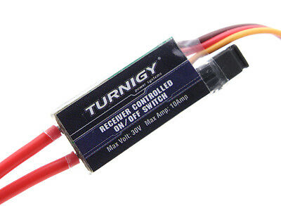 New Turnigy Receiver Controlled Switch Relay Tx Rx Rc Airplane Lighting Sound Us