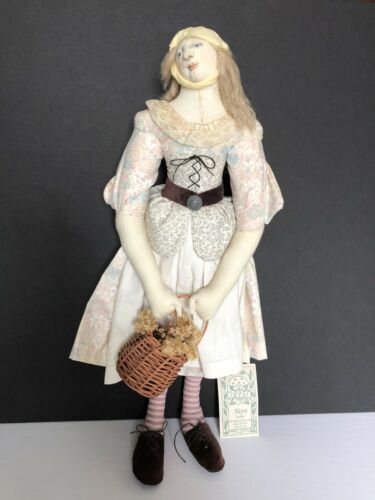 Akira Blount Doll Artist Niada Peasant Doll Ooak