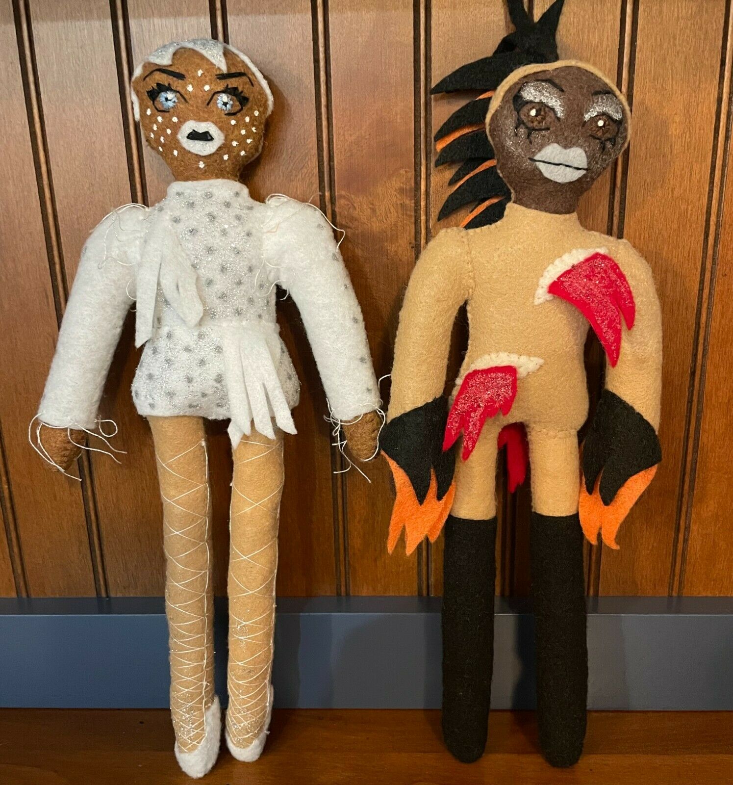 Rupaul's Drag Race Kennedy Davenport Custom Ooak Felt Art Dolls