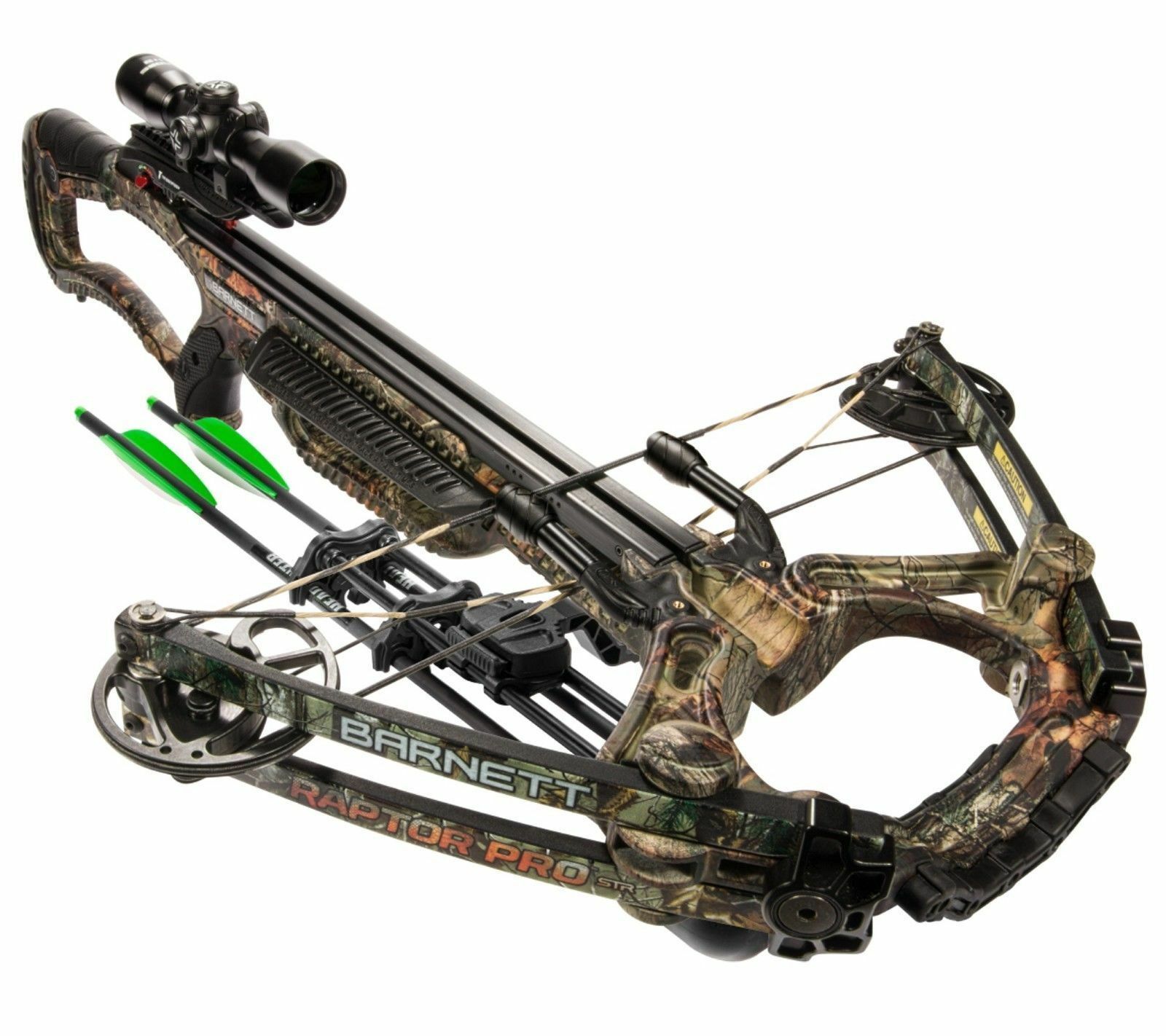 Barnett Raptor Pro Str 400fps Triggertech Realtree Camo Crossbow Package 78005