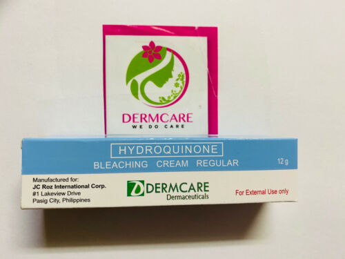 2% Hydroquinone Bleaching Cream Regular Dermcare 12grms Small 1 Tube New!